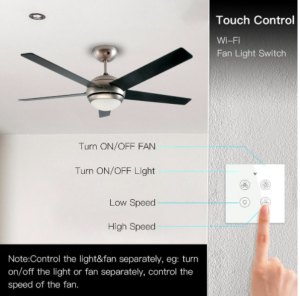 smart fan light switch