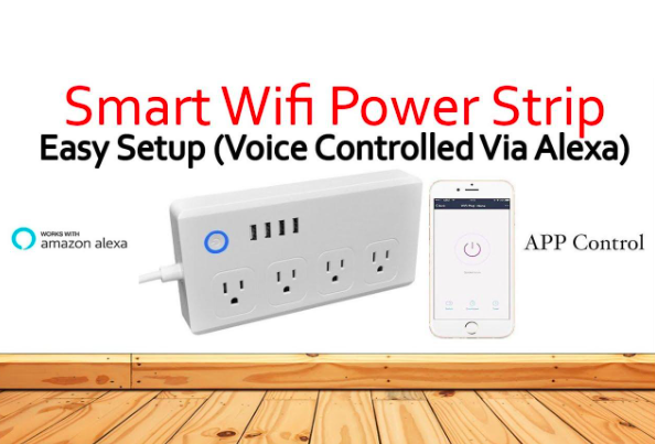 Smart wifi power strip