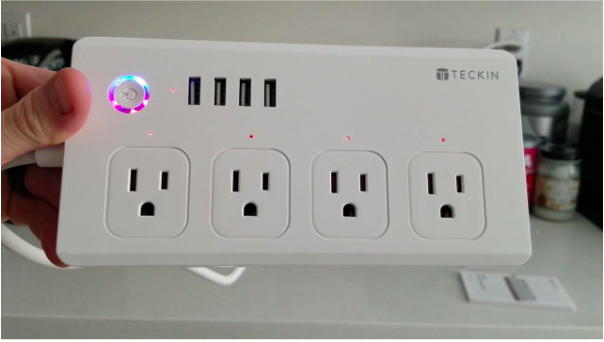 Smart wifi power strip