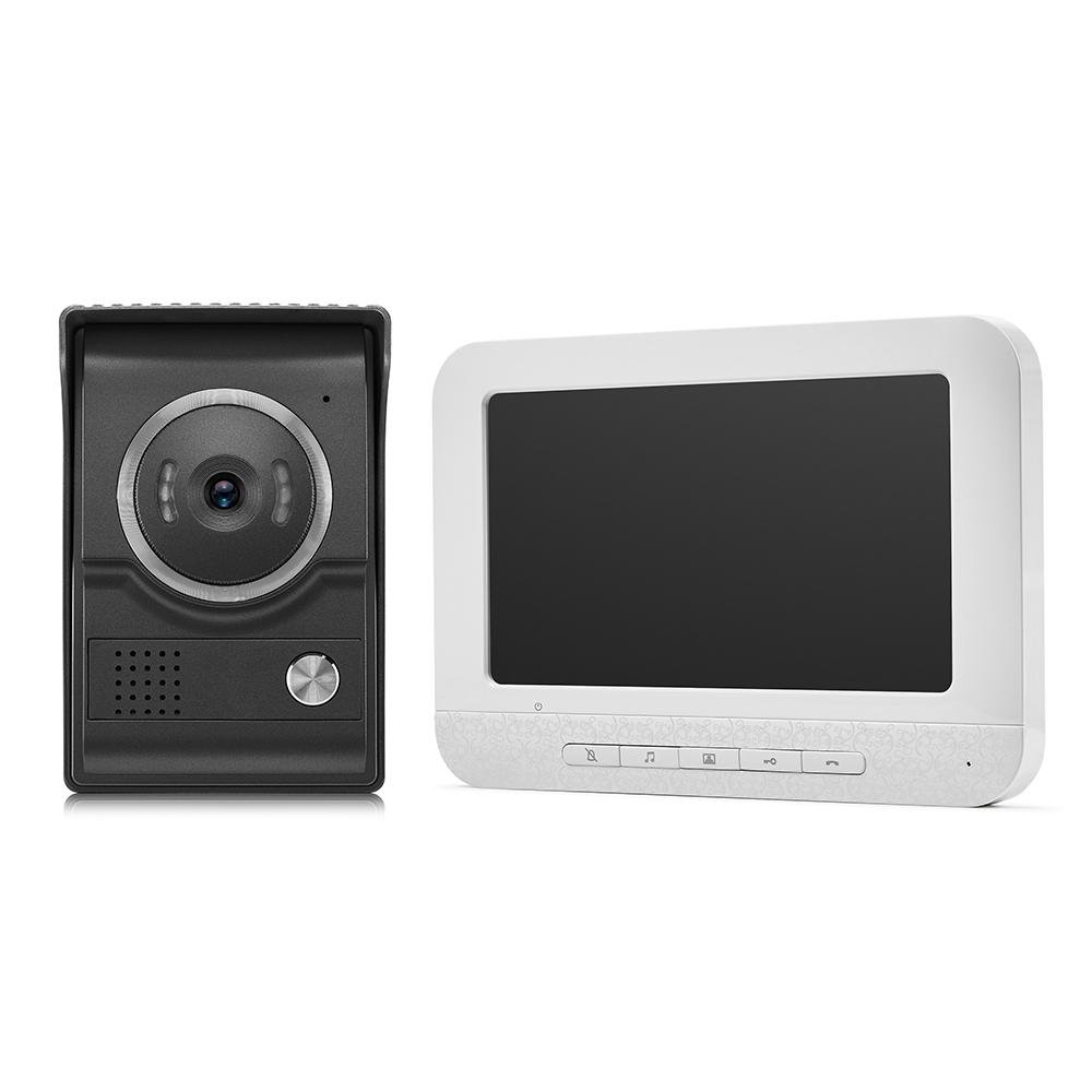 Door bell camera with display