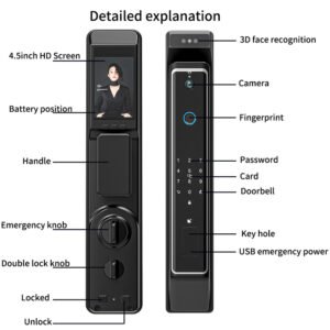 Smart Door Lock k9 pro