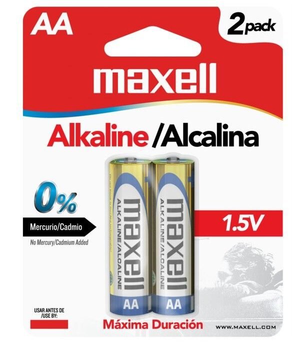 Best Quality Maxell Alkaline AA Battery 1.5V