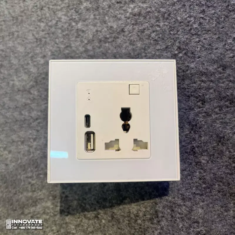 innovate charging universal smart wall socket