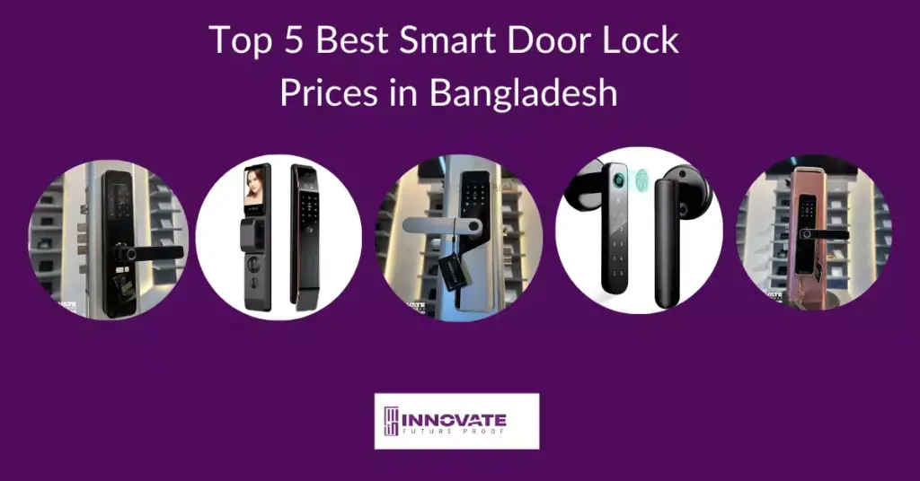 Top 5 Smart Door Lock price in bangladesh